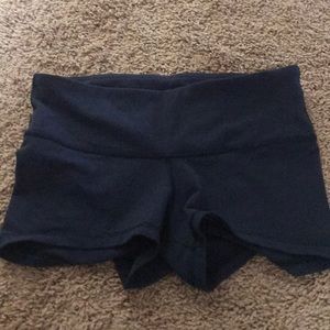Lululemon navy blue booty shorts